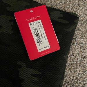 Three pair women’s spanx athletic leggings